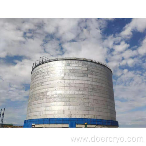 Customized Flat Bottom Cryogenic LOX/LIN/LAR Tanks